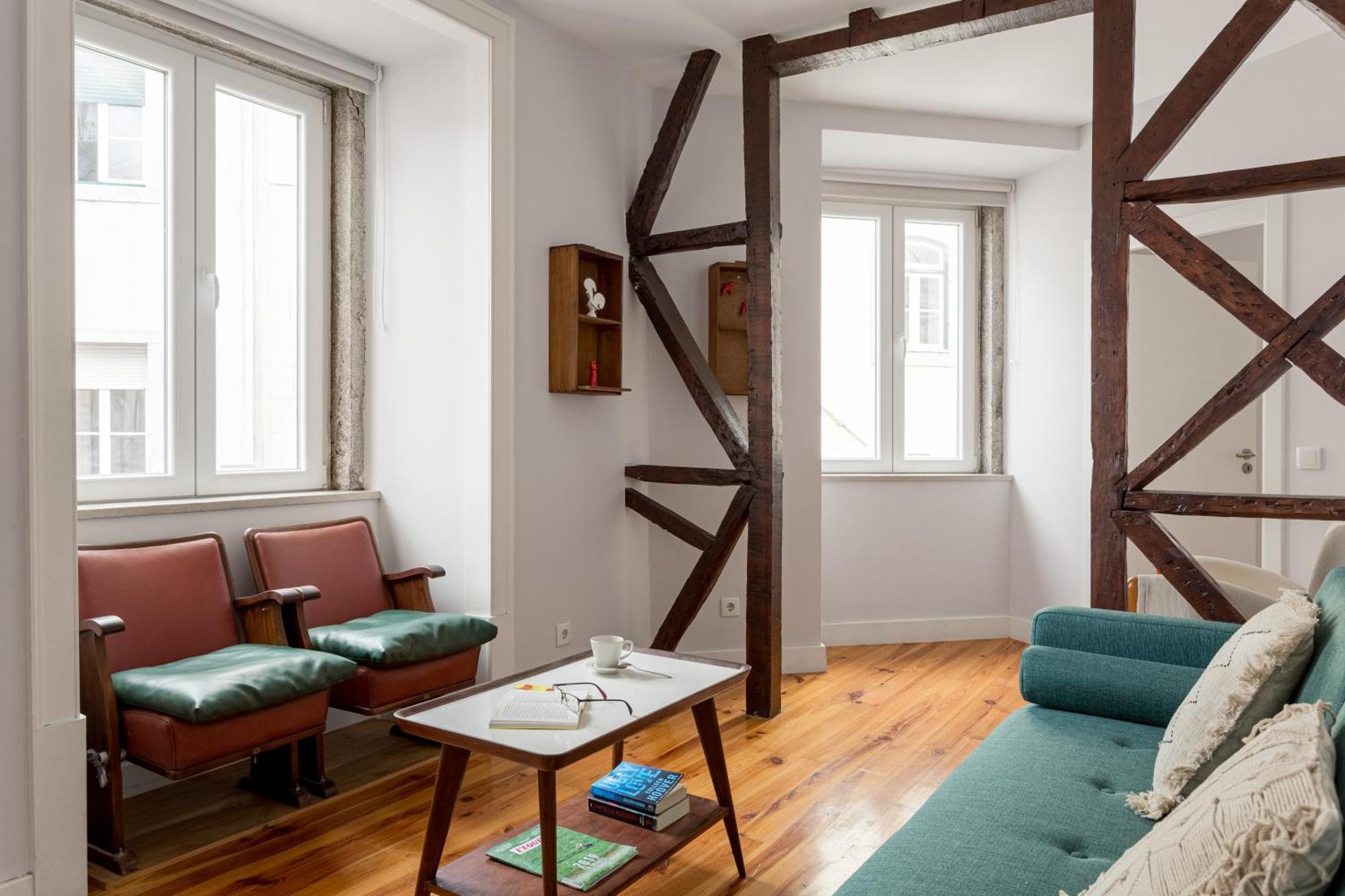 リスボンJoivy Inviting Flat Next To Carmo Conventアパートメント エクステリア 写真